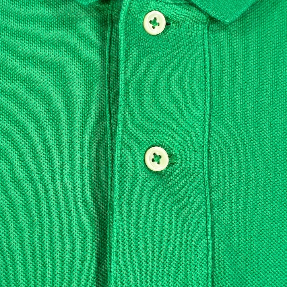Polo Ralph Lauren Shirt Mens Large Green Short Sleeve Casual Comfort Golf